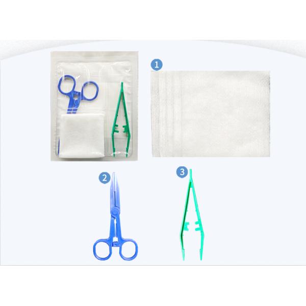 Sterile Dressing Pack Disposable Dressing Set Wound Dressing With Cotton Ball