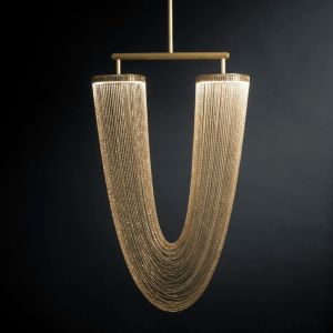 Kitchen Aluminum Modern Nordic Pendant Light Commercial Office LED Tassels