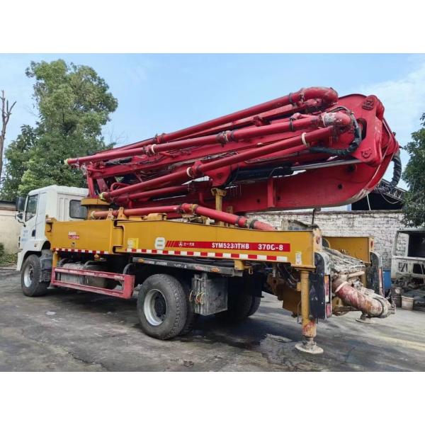 2019 Popular Model 37m Concrete Pump Concrete Mixer Truck Pump for Sale