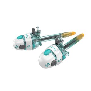 Surgery Use Customized 12*100mm Disposable Bladed Trocar Surgical Instruments