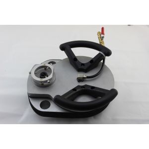 2800r/Min Electric 3-Head Wet Polisher Stone Polishing Machine For Granite And