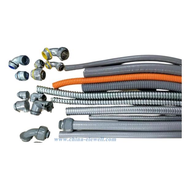 3/8 Inch To 4 Inch Durable 1/2 Inch Flexible Conduit For Electrical Wiring Solutions