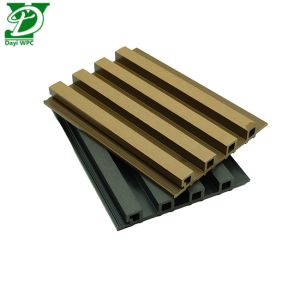 Trough Surface WPC External Wall Cladding UV-resistant Moisture-proof