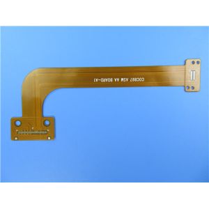 Multilayer Flexible Printed Circuit (FPC) 4-layer Flex PCB with 0.25mm Thick and