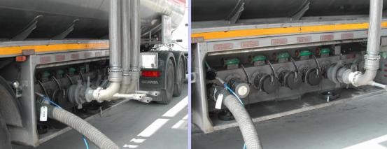 45000 Liters 3 Axle Fuel Delivery Semi Truck Trailer