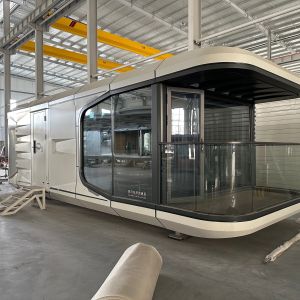 Luxurious Tourist Resort Container Home Modern Stylish 2 Bedroom Space Capsule