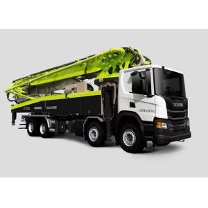 Euro 5 Emission 58m SCANIA Concrete Truck 8x4 High Driving Safety