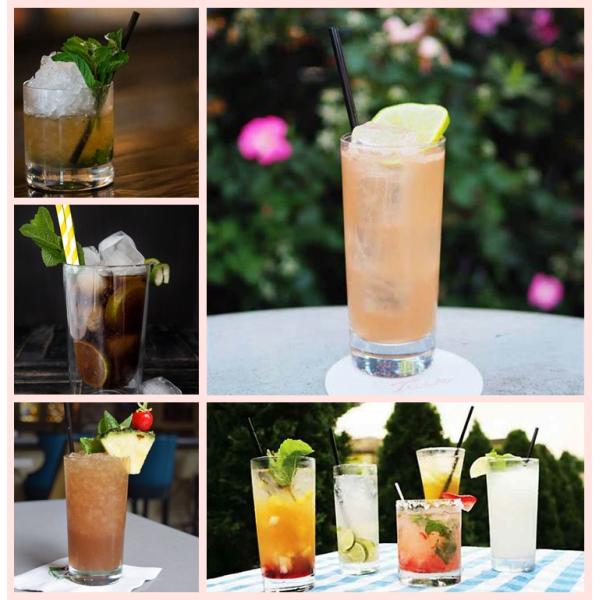 60 GSM Solid Black Straw Paper Roll For Birthday Parties 15MM FDA Approved Ink 60 GSM Solid Black Straw Paper Roll For Birthday Parties 15MM FDA Approved Ink