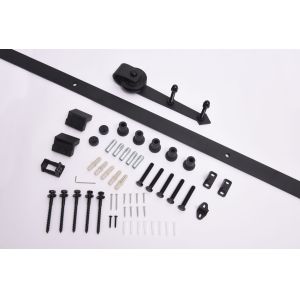 Raw Carbon Steel Sliding Door Barn Gate Hardware