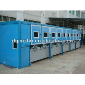 10 group Stainless steel round tube buffing machine