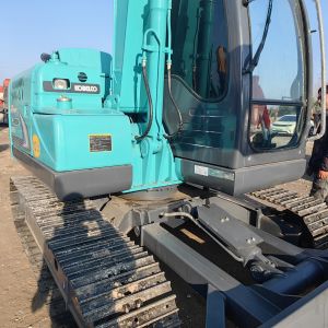 Kobelco Used Excavator SK75 Construction Machinery With 0.4m³ Bucket Capacity