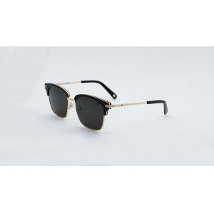 Classic Square Shape Sunglasses acetate frame metal collection Polarized Sun