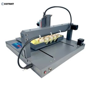 300DPI -600DPI Egg Coding Machine / Egg Inkjet Printer With Printing On Eggs And