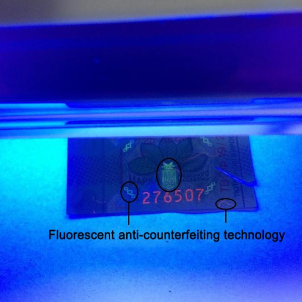 Customized Cigarette Tax Stamps With Watermark Safety Thread Micro Text