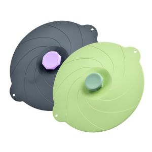Food Preservation Silicone Pot Cover for Vacuum Self-Priming Lunch Box Cookware