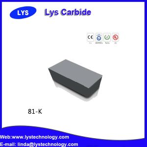 81-F,81-G,81-K. 81-L tungsten carbide insert