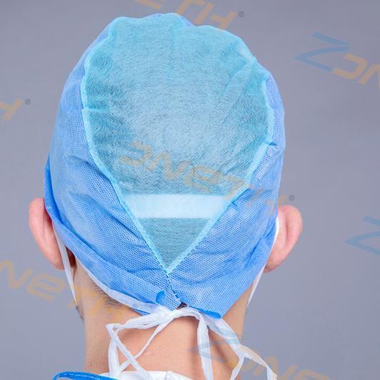 Buy Hospital Clinic Doctor GB 25GSM Disposable Scrub Caps at wholesale prices