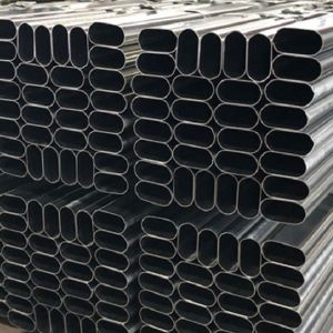 Rail Fence Pre Galvanized Elliptical Steel Pipe 16Mn Structural