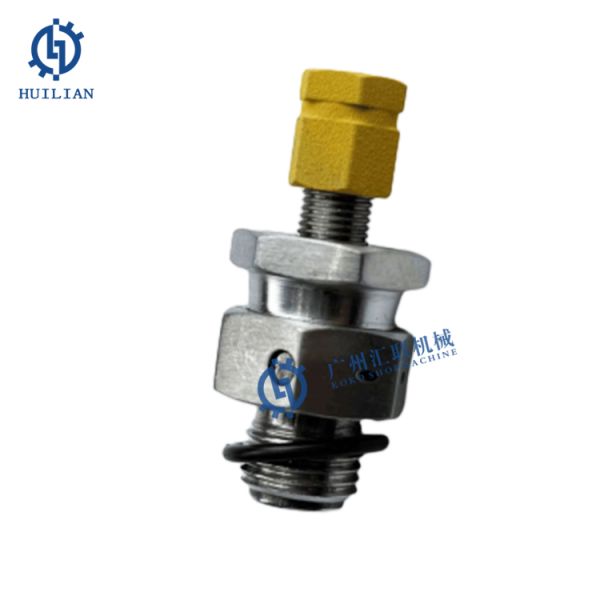 MS28889-2 Accumulator Charging Valve 50MPA Air Valve Shutoff Check Valve for Hydraulic Breaker Excavator Attachments