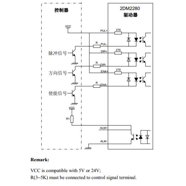 2DM2280A 2 Phase Digital Stepper Driver For 110mm 130mm Stepping Motor 110VAC 200VAC