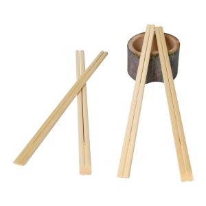 Disposable Bamboo Chopsticks High Temperature Sterilization Smooth and Round No