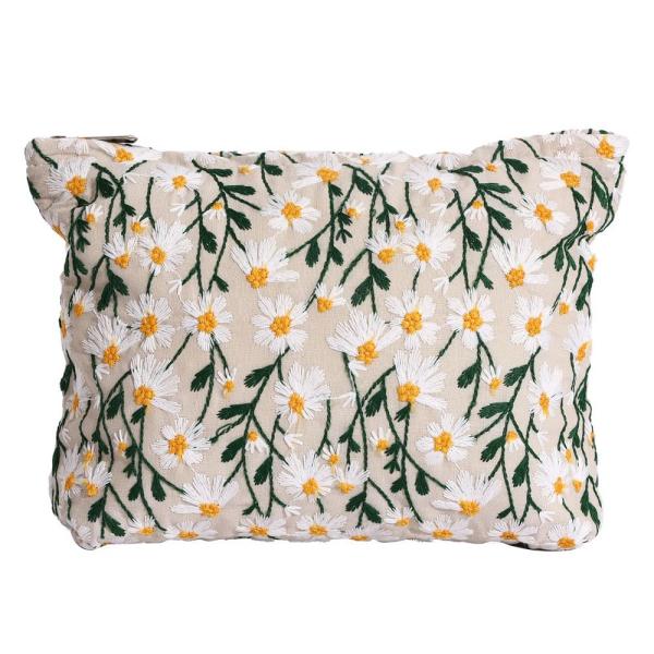 Buy Large Capacity Canvas Makeup Bags Travel Toiletry Bag Accessories Organizer at wholesale prices