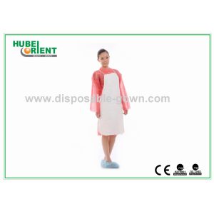 40g/m2 Nonwoven Disposable Sleeveless Apron for Food Processing