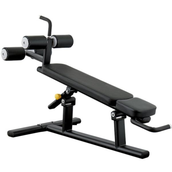 Adjustable Bench Commercial Gym Equipment for Back Extension and ABS Machine Pin Load Selection Options
