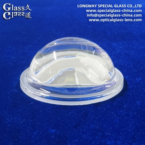 Buy Precision-Molded Borosilicate Glass Lens for High-Power Luminaires at wholesale prices