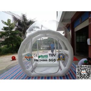 Clear Inflatable Bubble Tent For Camping / Inflatable Party Tent
