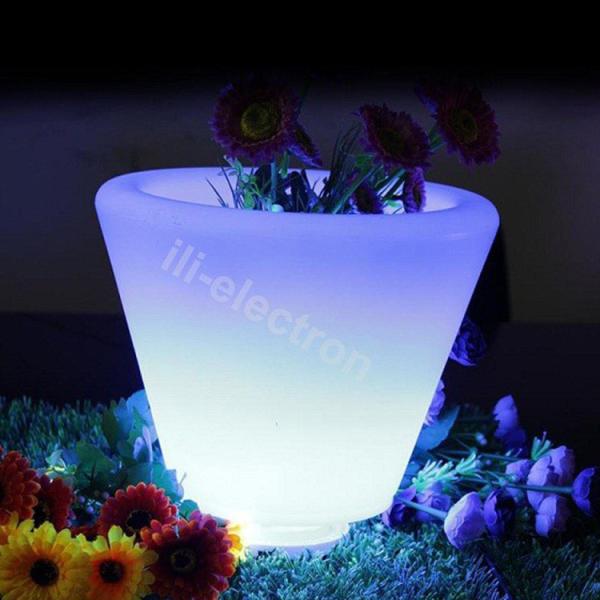 Wireless Control LED Ice Bucket Portable Color Changing Illuminated