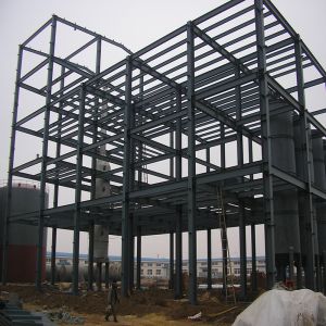 Galvanized Steel Structure Hangar with Sandwich Panel Cladding