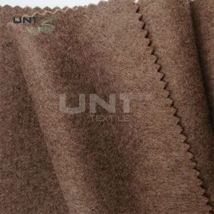 Soft Polyester Lining Needle Punch Nonwoven Fabric Roll For Garment Collar