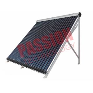 Silver Color Pressurized Solar Collector , Solar Thermal Collectors For Flat