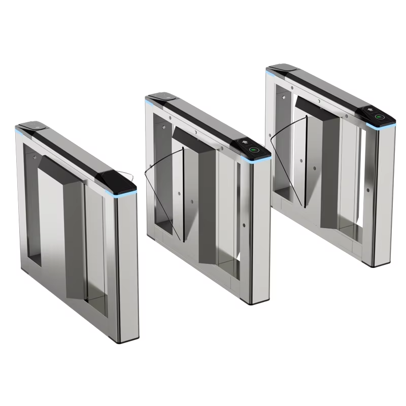 High-Security Long-Lasting Flap Speed Barrier: Card-Scanning Metro Flap Gates