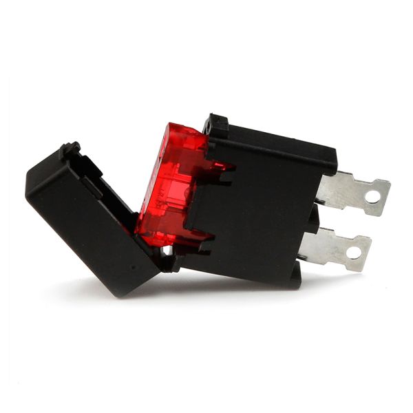 Buy Black ROHS Certified Blade Fuse Holder With Cover for PCB Mounting in Automotive Applications at wholesale prices