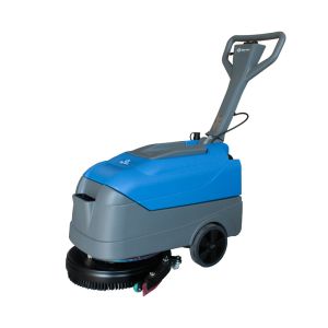 22L PE Walk Behind Floor Scrubber Compact Design Multifunction