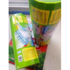 Side Gusset Bag For Eco Friendly Laundry Detergent Washing Powder Packaging