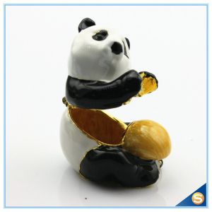 Lovely Panda With Ball decorative trinket box for Girls Gift jewelry Box SCJ338