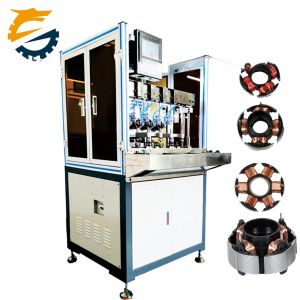 Components PLC CNC Control Motor Coil Automation Winding Machine for 2mm Center