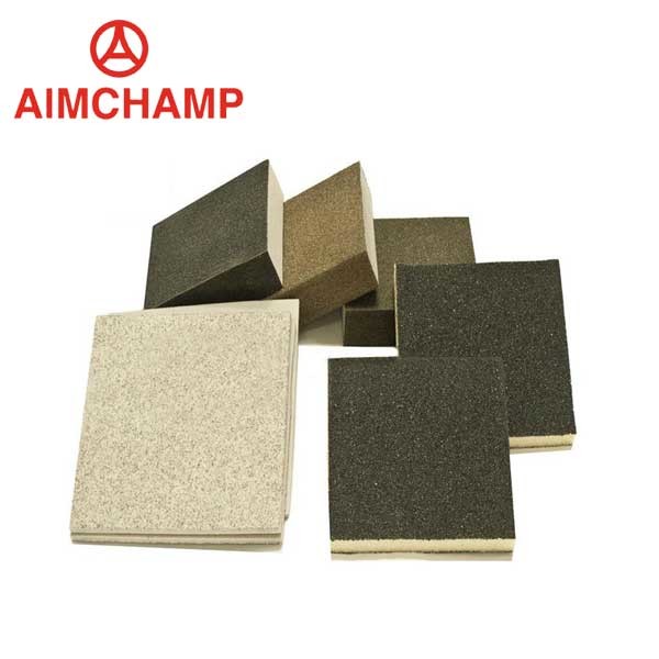 Buy 320 Grit Abrasive Hand Pads Automotive Sanding Disc Hand Sanding Diamond Blocks at wholesale prices