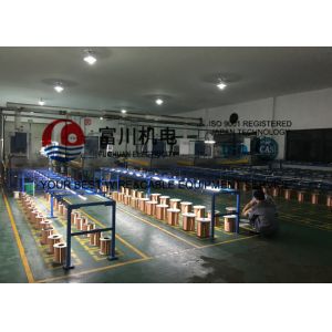 24Pcs Alloy Wire Annealing / Cable Coiling Machine