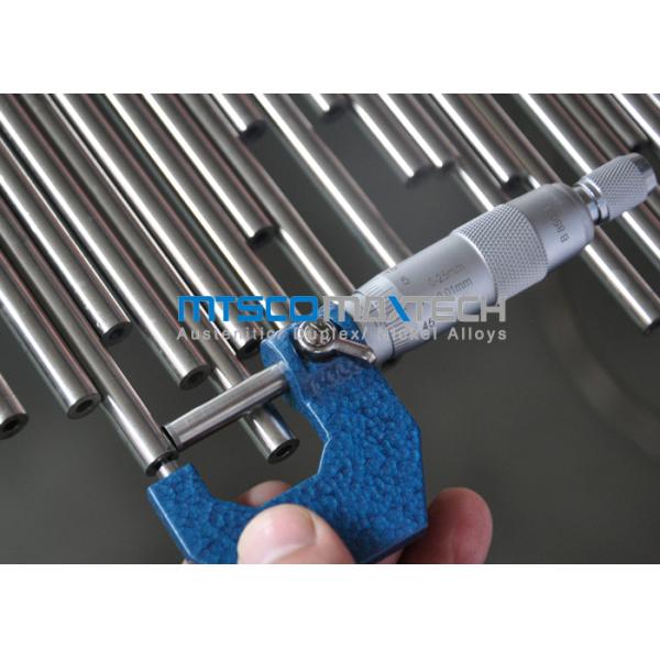 Polished Stainless Steel Tubing , 1.4404 / 316L Precision SS Pipe For Medical Devices