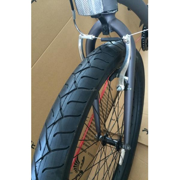 120kg Load Capacity 29" 3.0 Tire 7 Speed Aluminum Step Thru Lady Beach Cruiser Bicycle