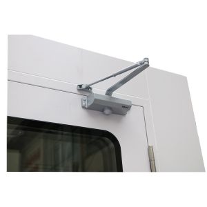 Single-Person Air Shower | Double Jets & 201 Stainless Steel | Compact ISO