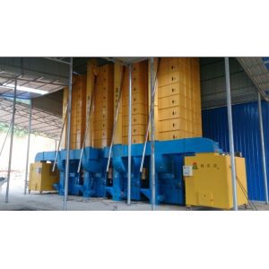 9.95kw 15 Tons Paddy Maize Drying Machine With Spiral Feeder