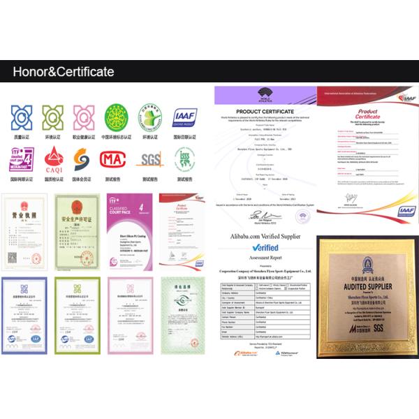 2021 16mm Customized color Indoor/Outdoor high-end TPV interlocking sports courts floor