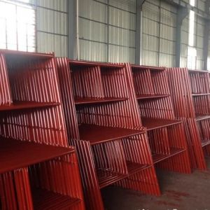Construction Materials Frame Scaffolding Step Style Yellow Pre-Galvanized Q235