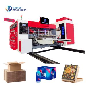 Quality High Speed Cardboard Box Printer Machine Of Multi-Colour Printing for sale