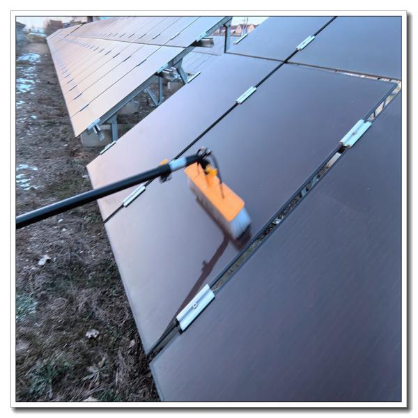 Min Fold Size 1.44m-1.88m 4.7FT-6.1FT Solar Panel Cleaning Kit for Versatile